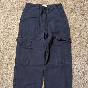 Women’s Zara Navy/Grey Cargo Pants